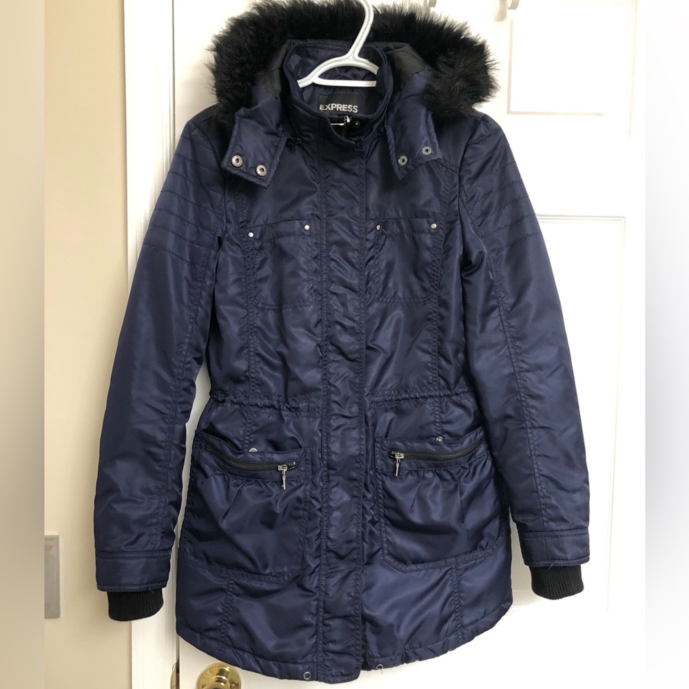 Express Women's Midnight Blue Ski Jacket